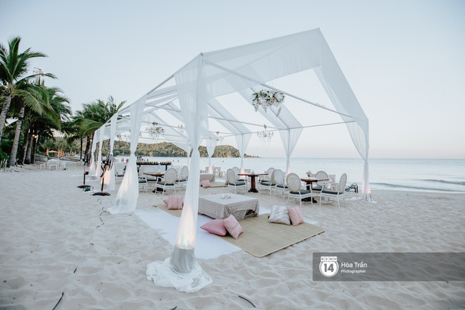 Chùm ảnh: Những khoảnh khắc ấn tượng nhất trong hôn lễ chính thức của cặp đôi tỷ phú Ấn Độ bên bờ biển Phú Quốc