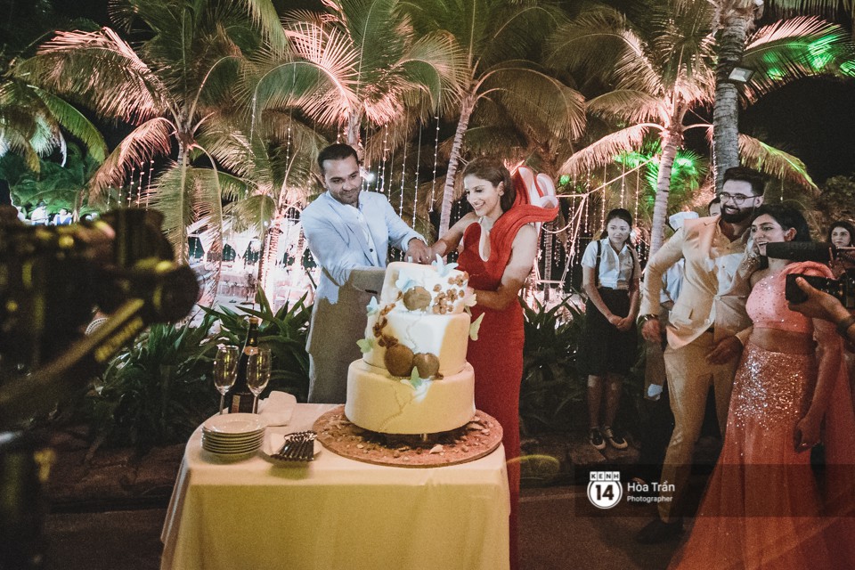 Chùm ảnh: Những khoảnh khắc ấn tượng nhất trong hôn lễ chính thức của cặp đôi tỷ phú Ấn Độ bên bờ biển Phú Quốc