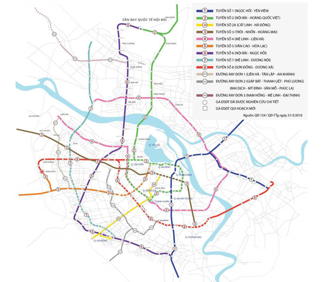 Tuyến buýt thay đổi thế nào khi đường sắt Cát Linh - Hà Đông vận hành?