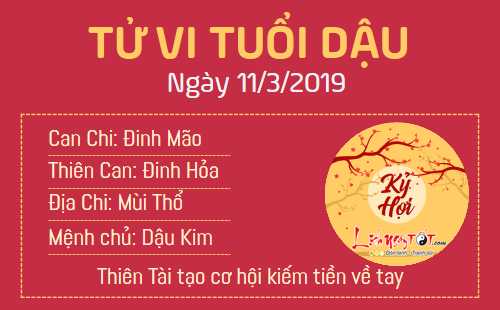 Tử vi thứ 2 ngày 11/3/2019 của 12 con giáp: Dậu có cơ hội kiếm tiền, Tị gặp họa phá tài