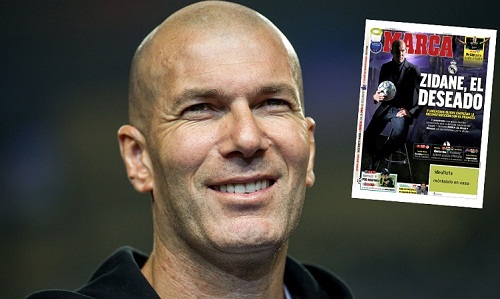 Real chuẩn bị đưa Zidane trở lại