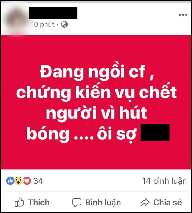 MXH xôn xao thông tin người đàn ông ngoại quốc tử vong sau khi hút bóng cười trong quán cafe ở Hà Nội MXH xôn xao thông tin người đàn ông ngoại quốc tử vong sau khi hút bóng cười trong quán cafe ở Hà Nội