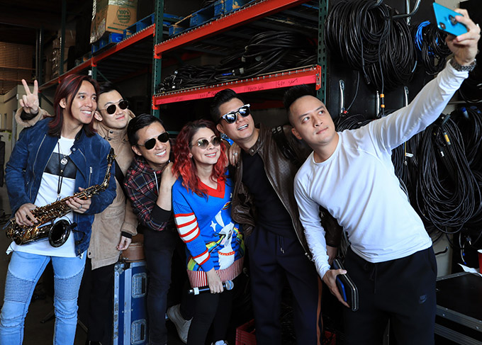 Chồng Thanh Thảo nhìn vợ tập nhạc vui vẻ với tình cũ Quang Dũng