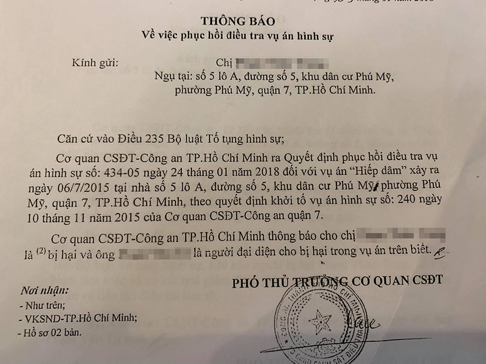 Lật lại vụ du học sinh Mỹ tố bị anh rể hờ là đại gia hiếp dâm