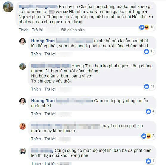 Dân mạng ngán ngẩm với cách ứng xử thiếu khôn khéo trên mạng xã hội của bà xã Việt Anh