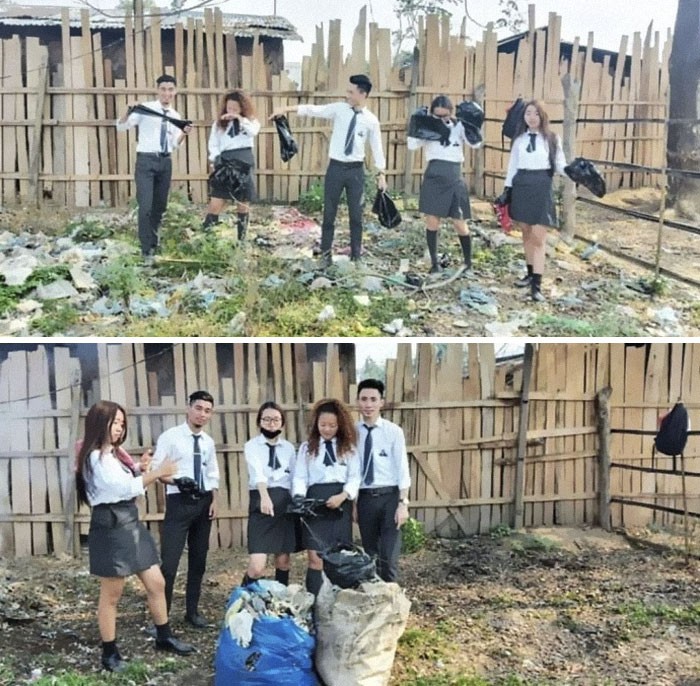 Tạp chí nước ngoài đăng ảnh 30 màn thử thách dọn rác xuất sắc nhất, trong đó có cả nhóm bạn tại Việt Nam Tạp chí nước ngoài đăng ảnh 30 màn thử thách dọn rác xuất sắc nhất, trong đó có cả nhóm bạn tại Việt Nam