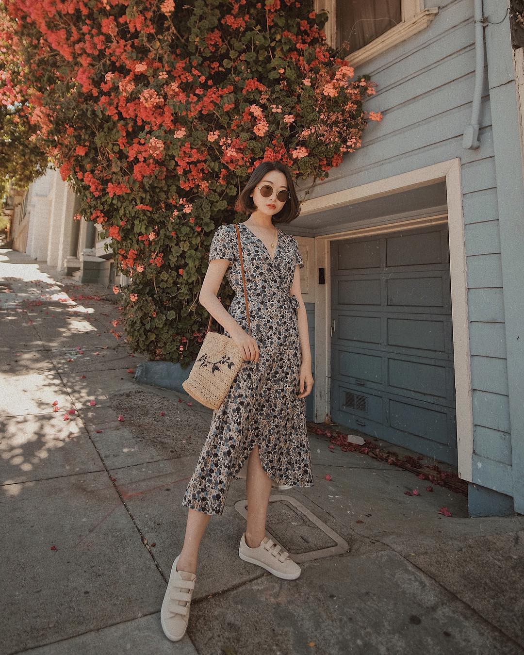 Đã tìm ra mẫu váy chẳng những xinh lịm tim, đúng điệu Xuân mà còn hợp với mọi dáng người dù gầy hay béo