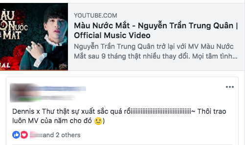 Lý do MV Màu nước mắt gây bão Vpop nhưng vẫn vắng bóng ở đề cử giải Cống Hiến