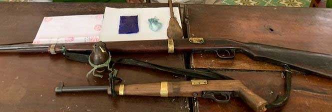 Trung úy công an bị thương khi vây bắt đối tượng ma túy có súng, lựu đạn