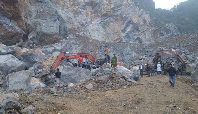 Nghệ An: Sập hầm ở mỏ thiếc, 3 người thương vong