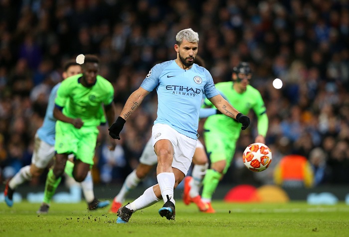 Man City 7-0 (10-2) Schalke: Aguero lập cú đúp, Man City hiên ngang vào tứ kết