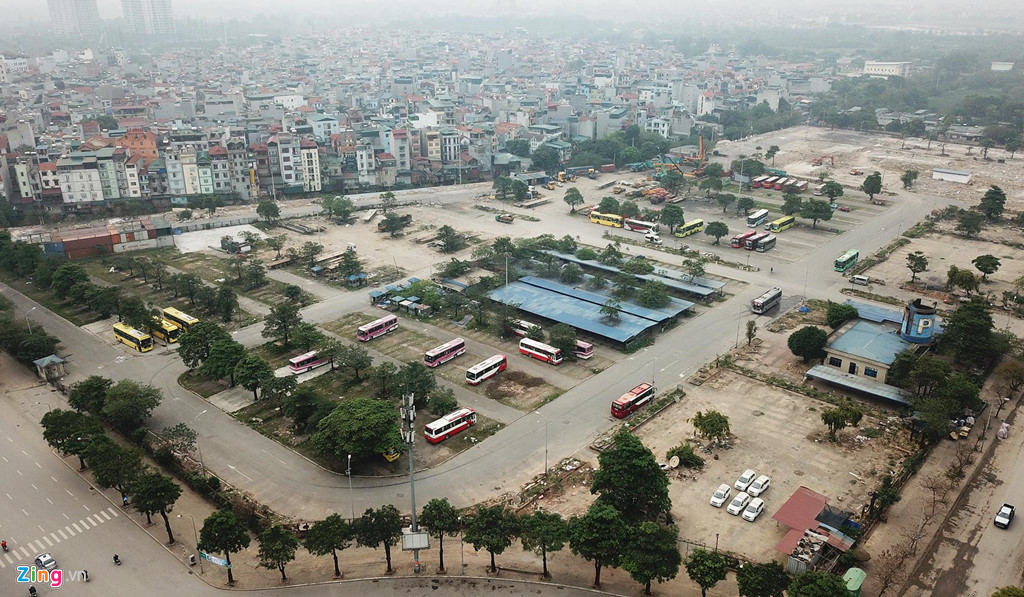 Dọn dẹp mặt bằng làm đường đua F1 tại Hà Nội