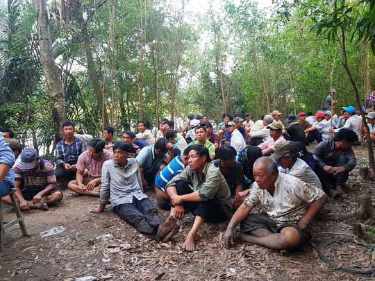 Triệt phá rường gà khủng đến khó tin ở Tiền Giang