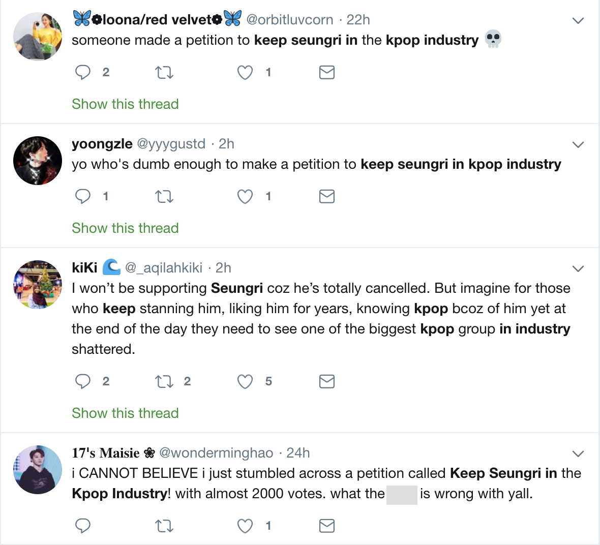 Đòi giữ Seungri lại Kbiz, cộng đồng fan lập bản kiến nghị gây chú ý: Đã đạt gần 12.000 chữ ký, rất nhiều fan Việt tham gia