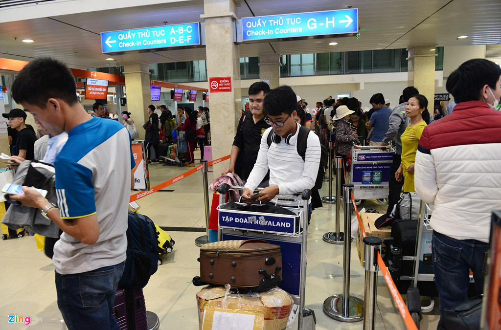 Cảnh đông đúc ở sân bay bị xếp bét bảng về chất lượng dịch vụ