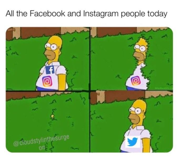 Ảnh chế sự cố Facebook sập trên toàn cầu