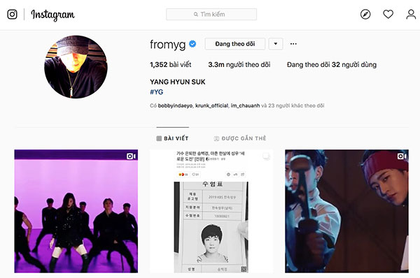 Chủ tịch Yang biến mất trên MXH, YG Entertainment đang đối mặt khủng hoảng lớn nhất từ trước đến nay sau bê bối của Seungri