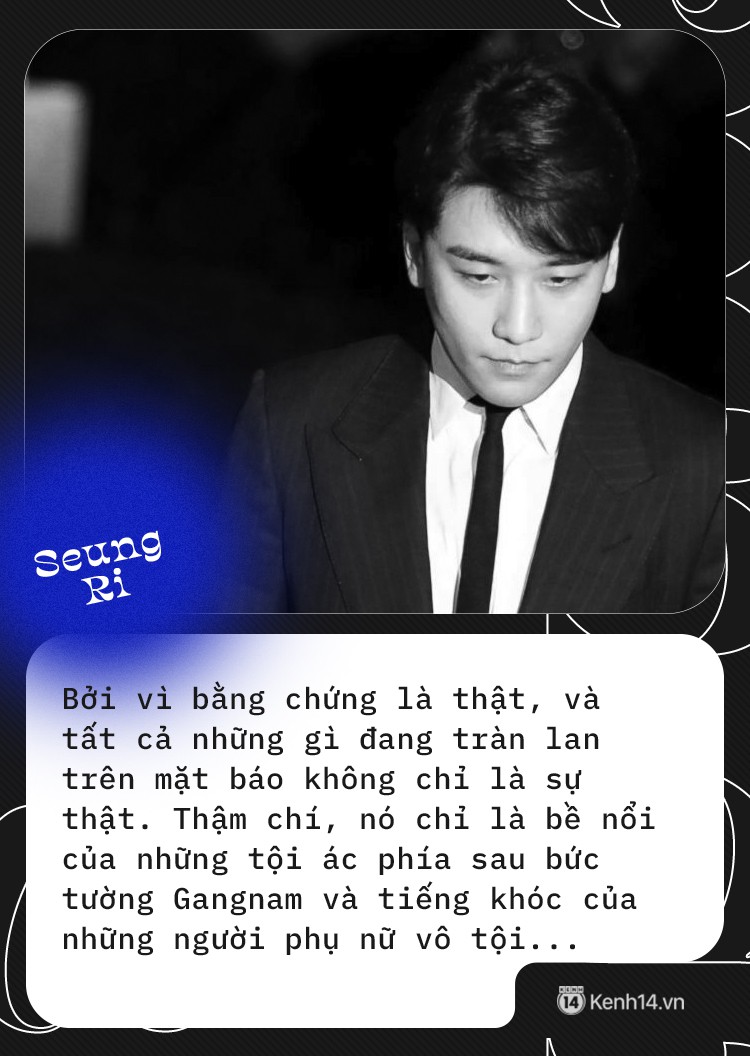 Gửi những người vẫn ngoan cố tin rằng Seungri vô tội: Đừng bao che cho sự sai trái chỉ vì anh là một phần đam mê tuổi trẻ