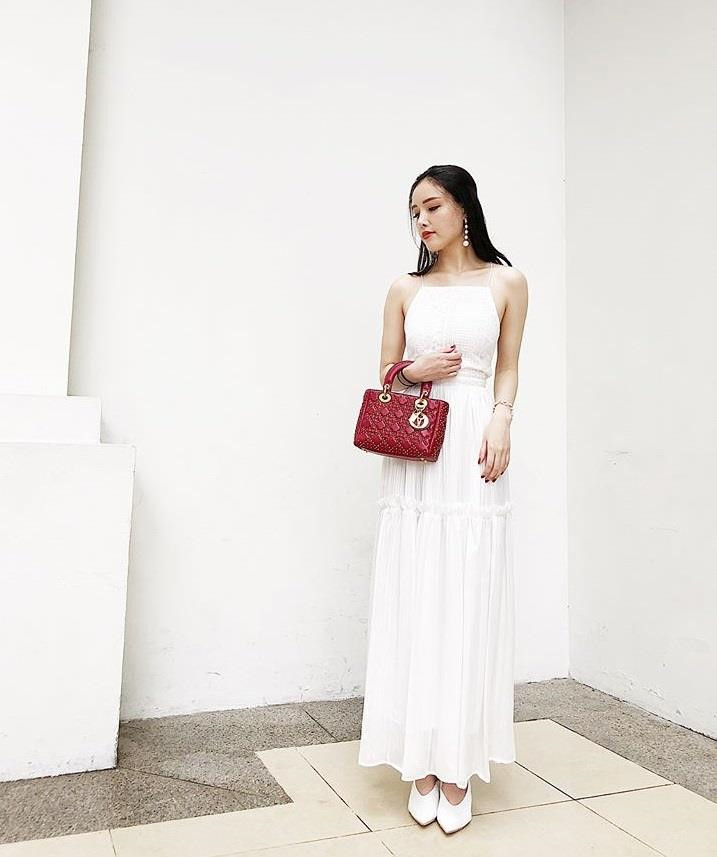 Em gái Mai Phương Thúy cao 1,78 m, xinh đẹp và mặc sành điệu