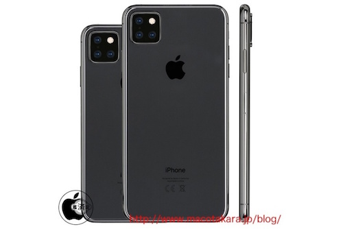 iPhone 11 sẽ có ba camera mặt sau iPhone 11 sẽ có ba camera mặt sau