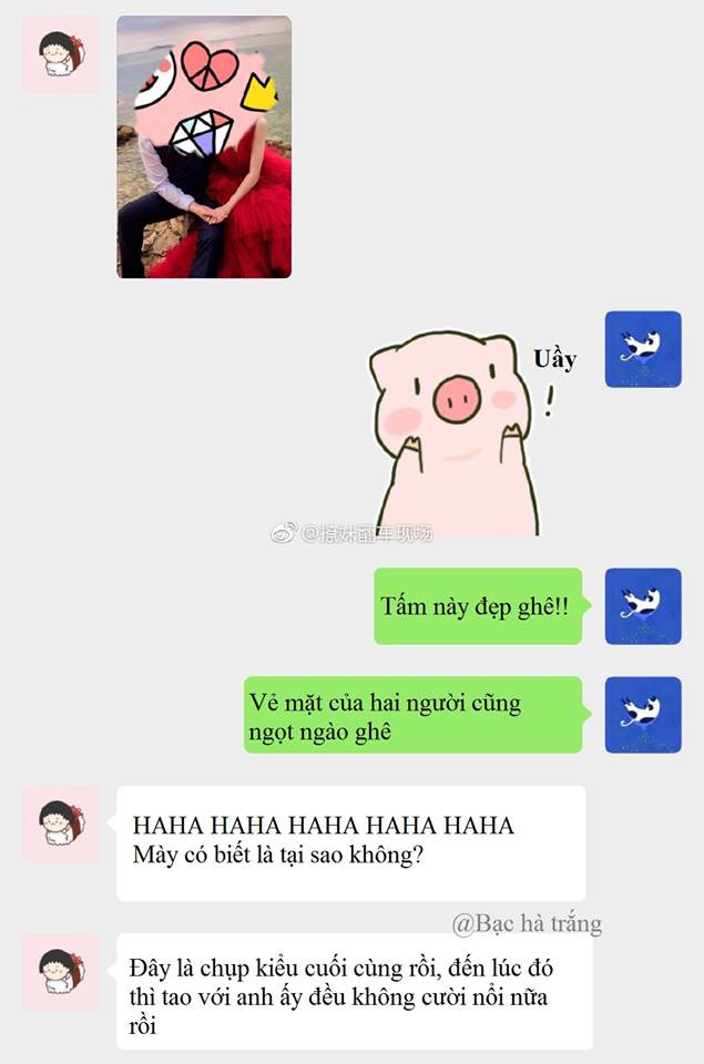 Góc cay đắng: Để cô dâu vui vẻ chụp ảnh cưới, chú rể đã phải dùng thần chú là tên 1 người đàn ông khác