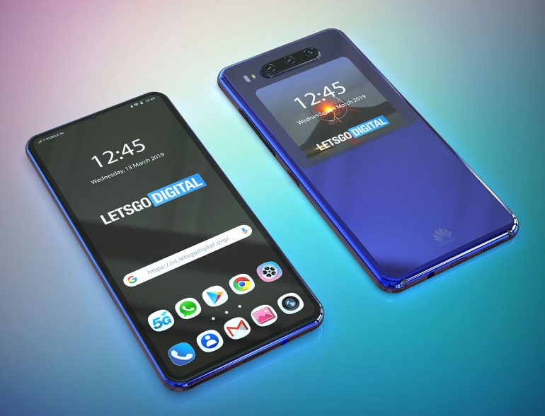 Huawei có thể loại bỏ camera selfie và thay thế bằng màn hình phụ nằm phía sau Huawei có thể loại bỏ camera selfie và thay thế bằng màn hình phụ nằm phía sau