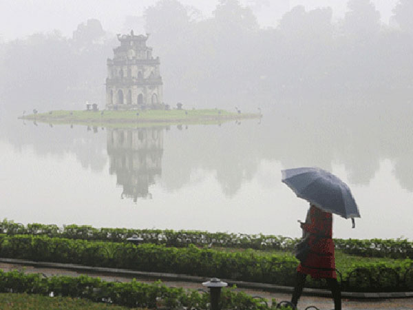 Dự báo thời tiết 17/3: Hà Nội mưa phùn gió bấc, Sài Gòn oi nóng