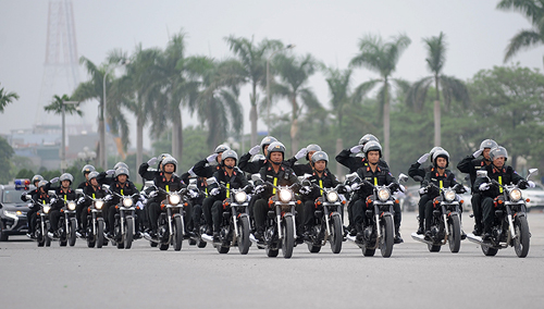 Cận cảnh hàng khủng của CSCĐ Thủ đô trong những sự kiện lớn