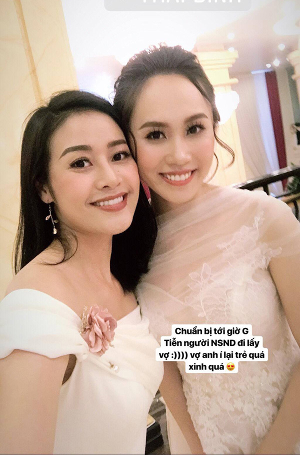 Sao Việt đổ bộ về Thái Bình dự tiệc cưới NSND Trung Hiếu và vợ kém 19 tuổi