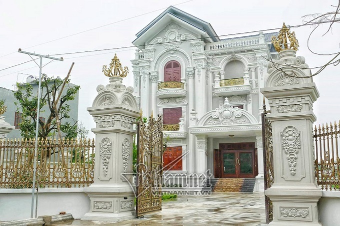 Làng tỷ phú ở Nam Định, cách vài chục mét có một dinh thự