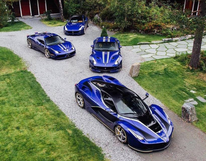 Thú chơi siêu xe theo màu của các đại gia