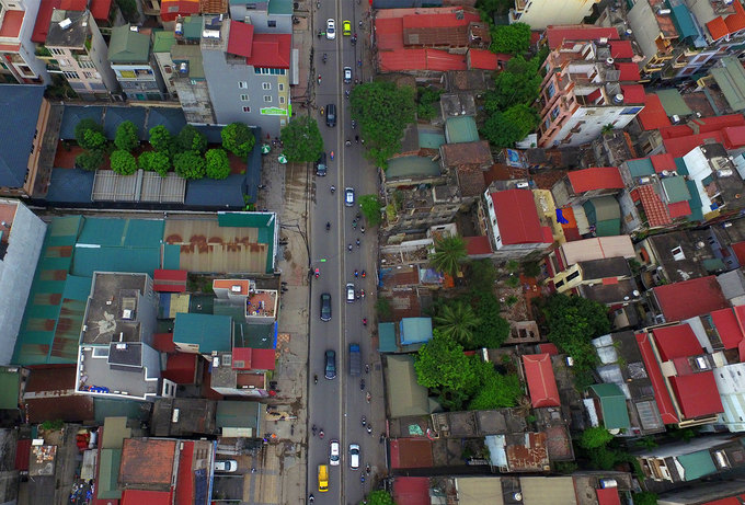 Đường Trường Chinh dở dang sau 5 năm thi công mở rộng