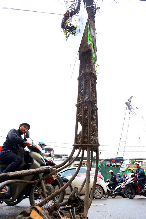 Đường Trường Chinh dở dang sau 5 năm thi công mở rộng