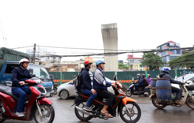 Đường Trường Chinh dở dang sau 5 năm thi công mở rộng