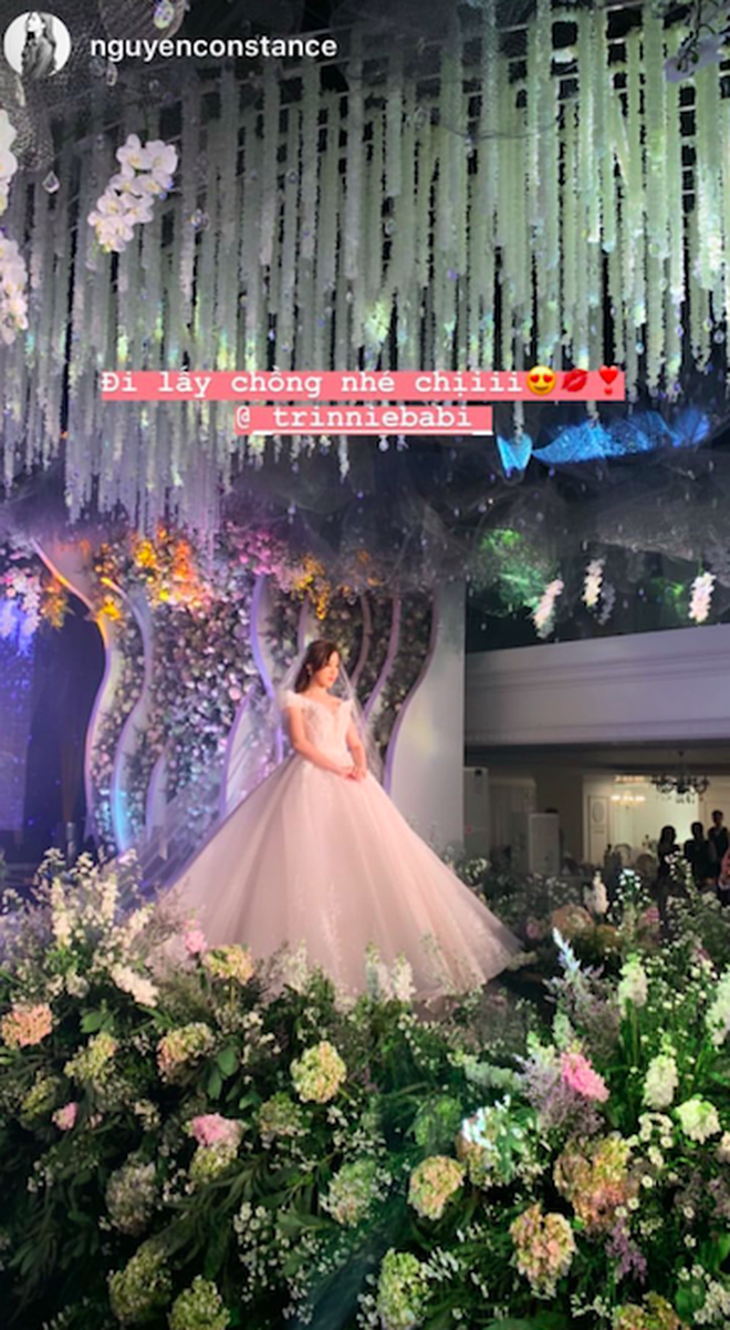 Không biết thân thiết cỡ nào mà Lâm Tây bay hẳn từ Thái Lan về để dự đám cưới Rich Kid Trinh Hoàng