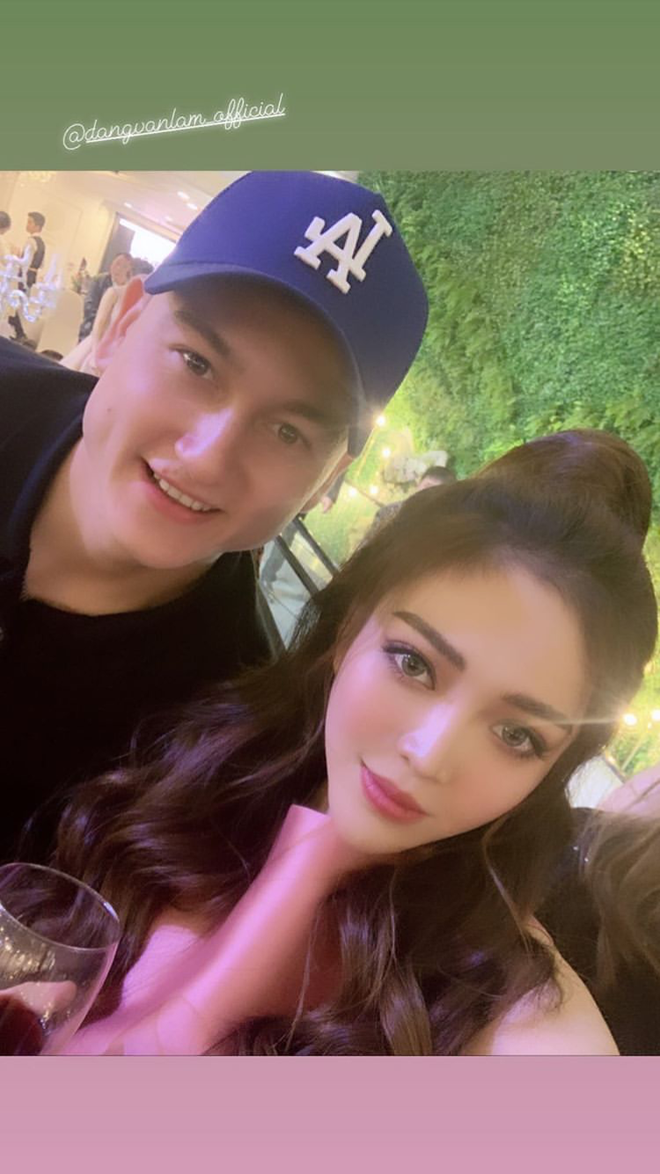 Không biết thân thiết cỡ nào mà Lâm Tây bay hẳn từ Thái Lan về để dự đám cưới Rich Kid Trinh Hoàng