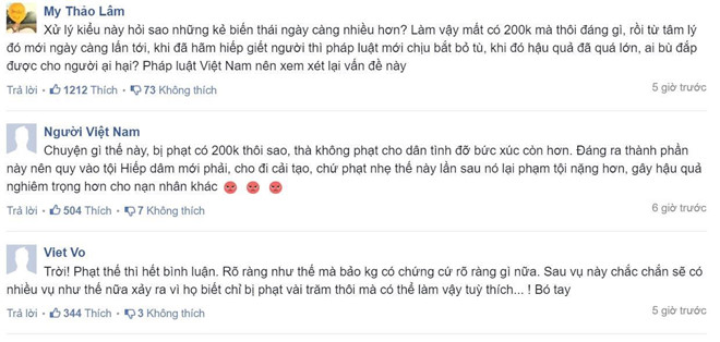 Danh dự, nhân phẩm chỉ đáng giá 200.000 đồng?