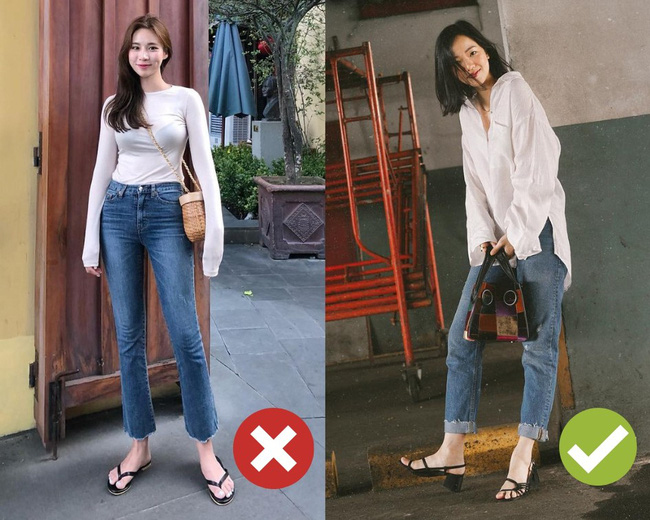 Khuyên thật lòng: Bạn đừng mix quần jeans với 3 kiểu giày dép này kẻo phí cả set đồ
