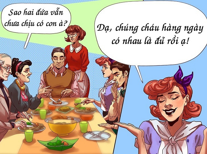 6 câu hỏi vô duyên ai cũng từng gặp và cách đáp trả bá đạo, sâu cay
