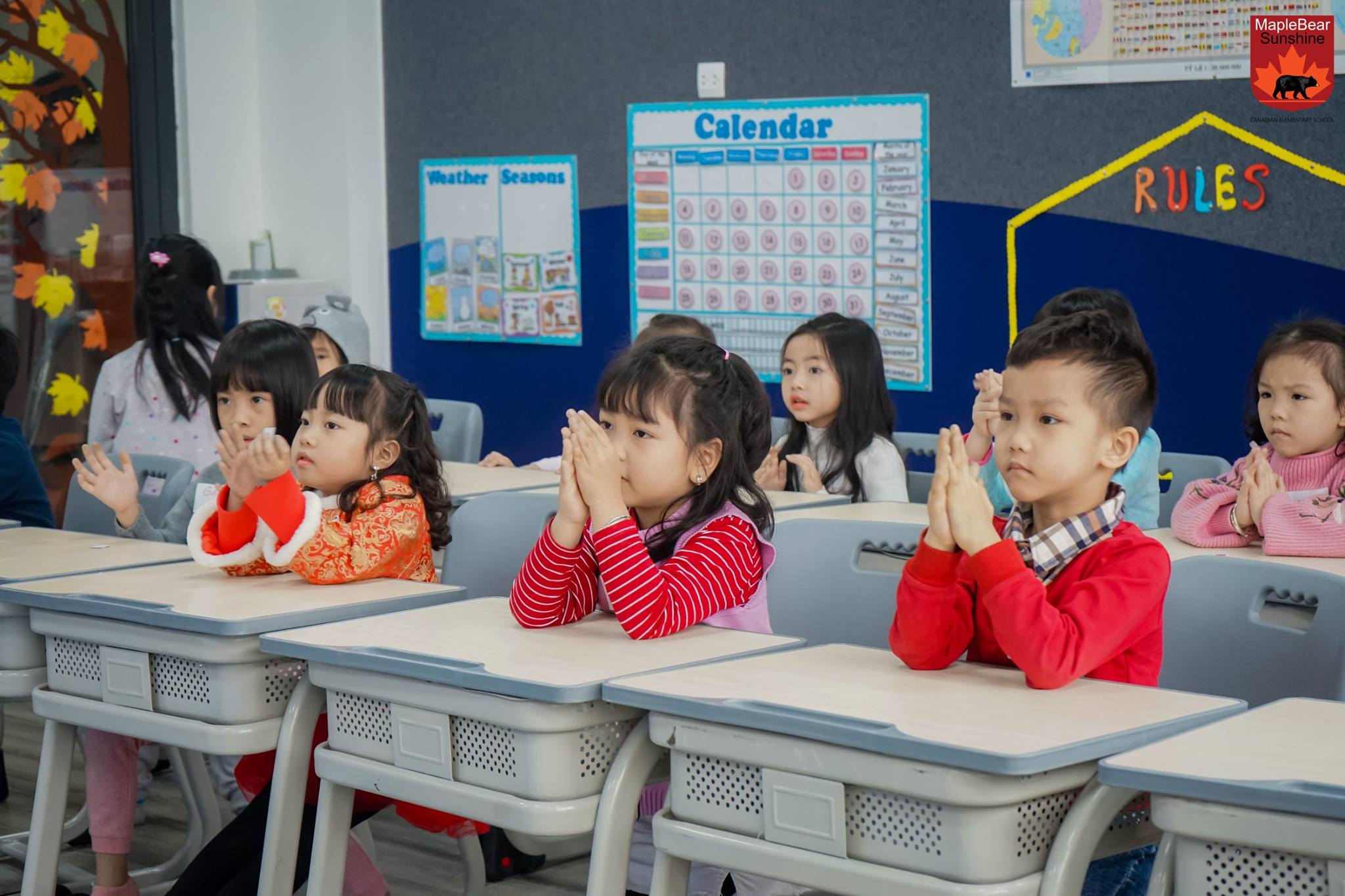Các bạn nhỏ hào hứng trải nghiệm lớp học hạnh phúc trước thềm lớp 1