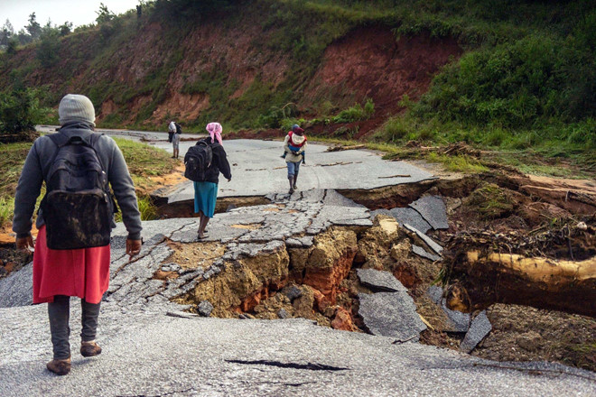 1.000 người Mozambique có thể đã chết vì siêu bão
