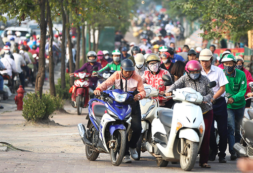 Hà Nội nghiên cứu hạn chế đăng ký xe máy ở quận nội thành