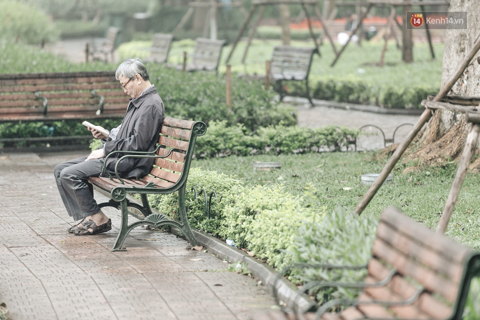 Hà Nội xuất hiện sương mù từ sáng sớm, ví như Sapa thu nhỏ