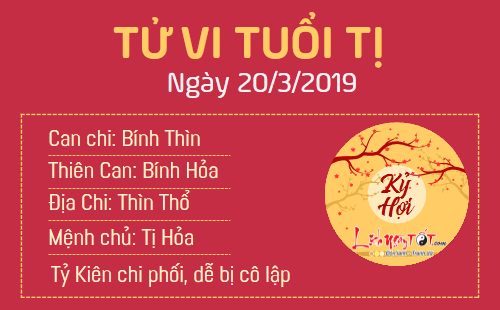 Tử vi thứ 4 ngày 20/3/2019 của 12 con giáp: Thân phát tài nhờ nghề tay trái, Hợi vướng tranh cãi ồn ào