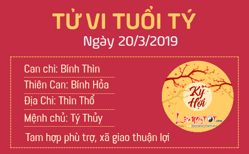 Tử vi thứ 4 ngày 20/3/2019 của 12 con giáp: Thân phát tài nhờ nghề tay trái, Hợi vướng tranh cãi ồn ào