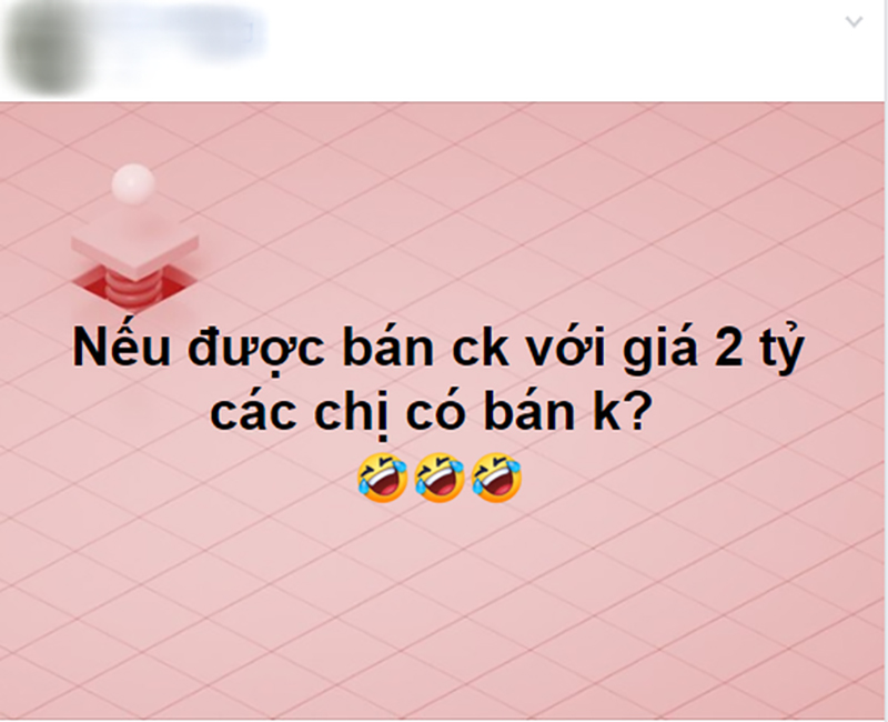 Toát mồ hôi xem hội chị em trả giá khi được hỏi: Nếu bán được chồng với giá 2 tỷ, các chị có bán không?