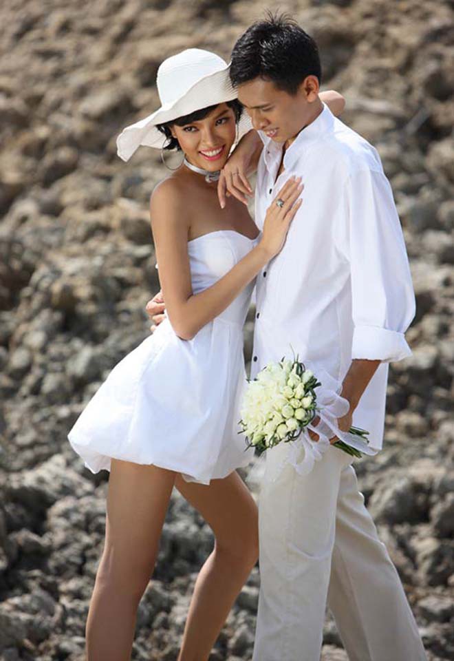 Siêu mẫu Việt nóng bỏng bị chê lấy chồng nghèo, không đẹp trai giờ ra sao?