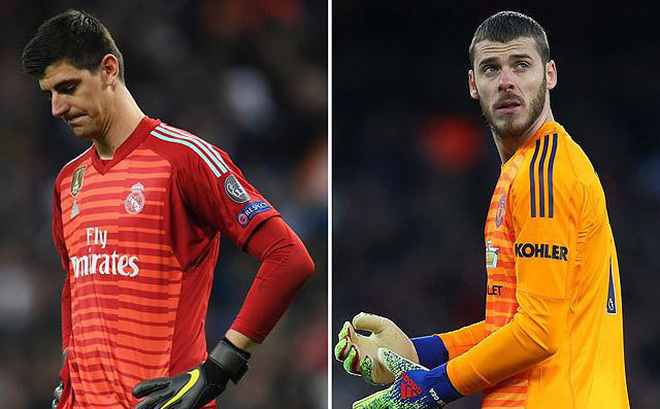 Real tính đổi thủ môn Courtois cho M.U để lấy De Gea Real tính đổi thủ môn Courtois cho M.U để lấy De Gea