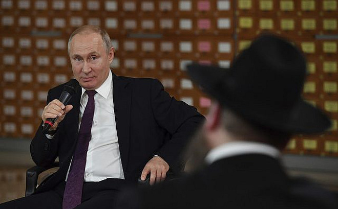 Nói đùa về người Do Thái trong chuyến thăm Crimea, ông Putin bị báo Israel phản ứng gay gắt