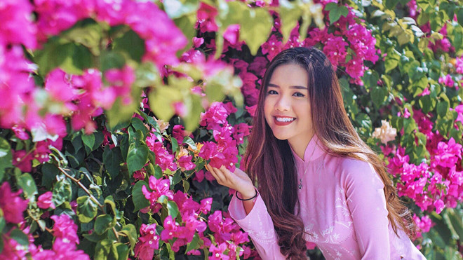 Á khôi ĐH Tôn Đức Thắng cao 1,70 m, hát hay, nói tiếng Anh lưu loát